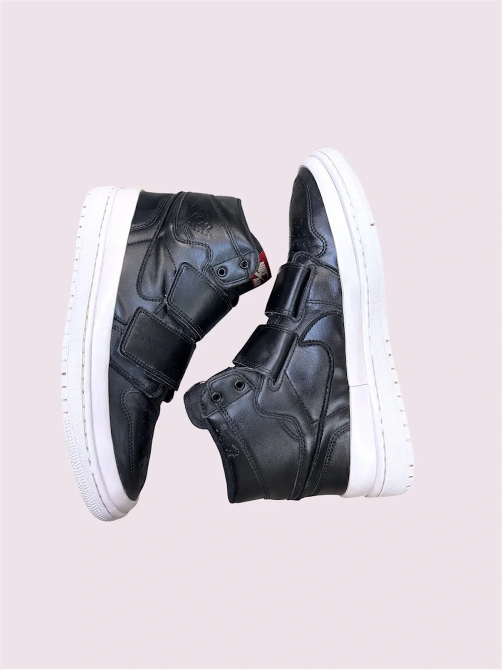 Nike Air Jordan 1 Retro Double Strap Black Size 13 Sneakers Shoes AQ7924-001